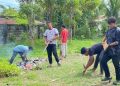 Wujudkan Suasana Bersih, Remaja LDII Banda Aceh Bersihkan Halaman Masjid Al-Mukmin